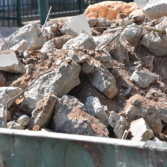 Recycled construction materials